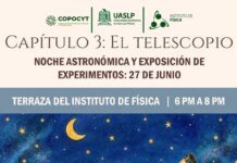 Noche astronómica en la UASLP acercará la ciencia a niñas, niños y familias