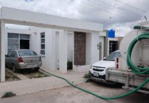 Villa de Pozos mantiene operativo de distribución de agua potable